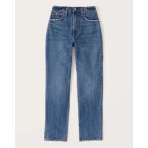 Curve Love 90s Ultra High Rise Straight Jeans Size 26 short